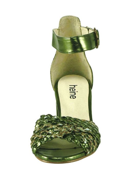 Босоножки, зеленые - Heine фото 5