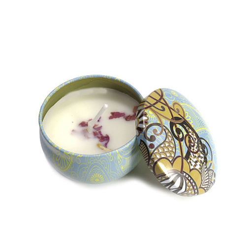 Аромасвеча Вдохновение в баночке Аромат - Фрезия