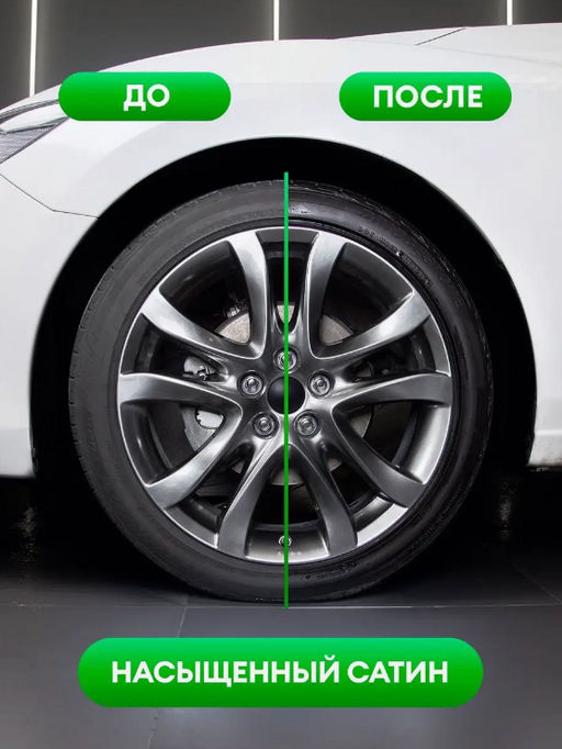 Easy shine полироль чернитель шин 600мл триггер GRASS  фото 3