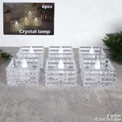 Свеча светодиодная 6,5x5,5 см / JSLZ001 /уп 6/240/ - Галеонтрейд фото 6