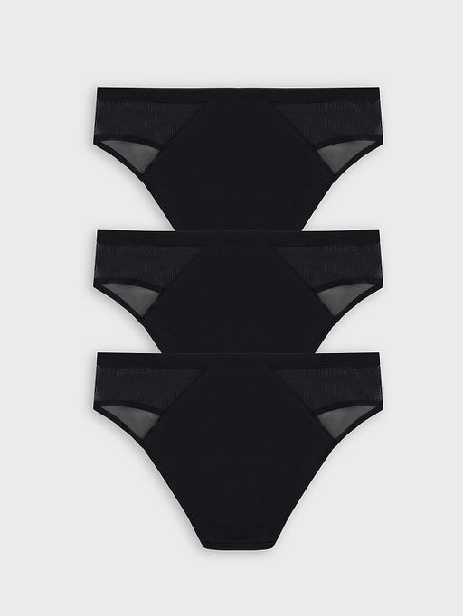 Трусы женские мультипак (3 шт.) в черном цвете - Mark formelle фото 9