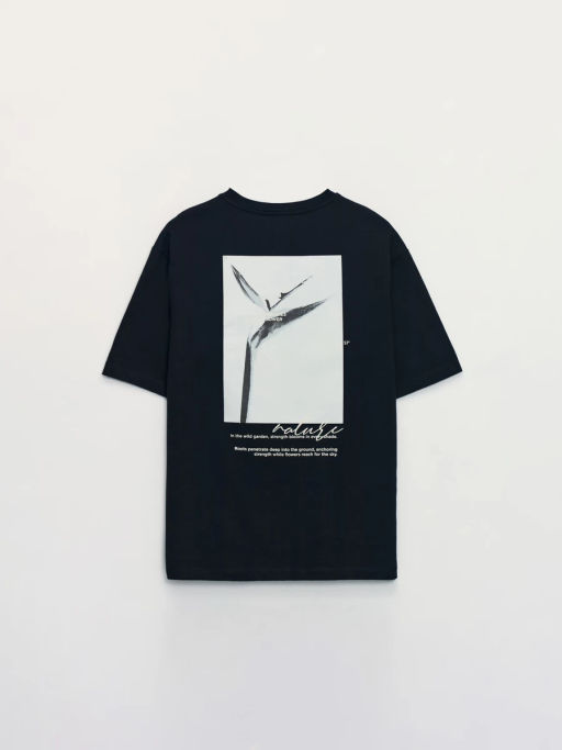 Футболка regular fit с принтом / Zarina