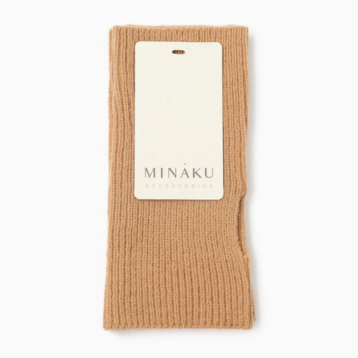 Митенки женские MINAKU, цвет песочный, размер 18 см