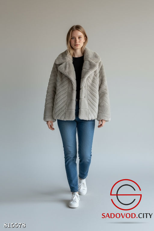 Эко шуба из искусственного меха