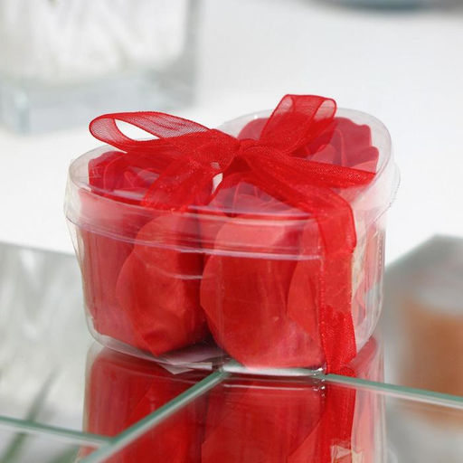 Мыльные розочки, красные, набор 3 шт. - SB BEAUTY фото 2