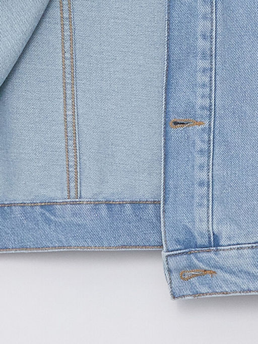 Standart Kal?p Erkek Jean Ceket
