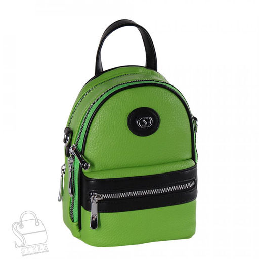 Рюкзак женский 69140 green Velina Fabbiano-Safenta/30 в Новосибирске