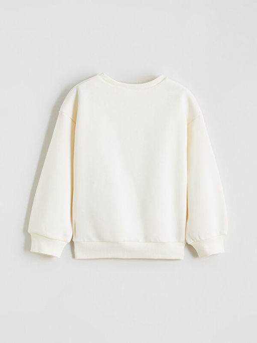 Bugs Bunny Bask?l? K?z ?ocuk Kal?n Sweatshirt