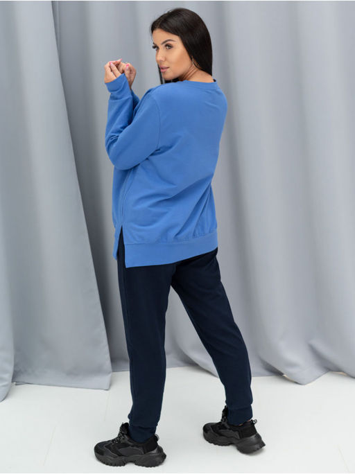 Костюм "Мода" василек