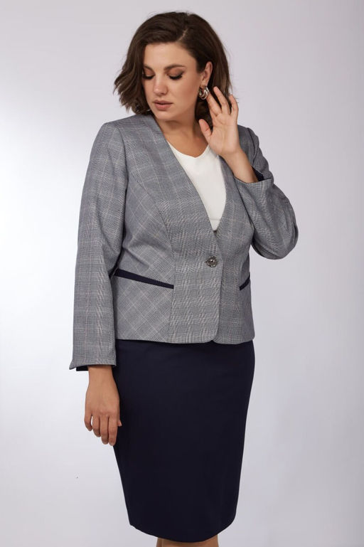 Костюм LADY SECRET 1627/1 клетка+ синий