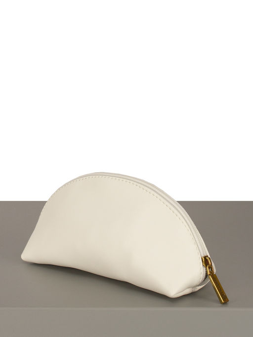 LACCOMA косметичка Анетта-802-белый эко кожа хлопок