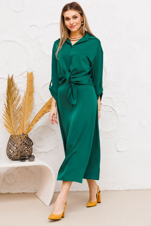 Рубашка AmberA 1066И изумруд  фото 2