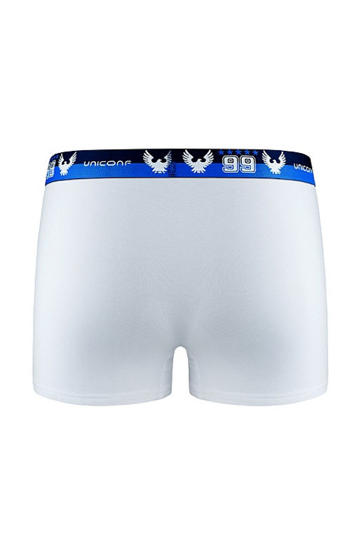 Мужские трусы BB12 Белый-Синий-Красный - Uniconf фото 4