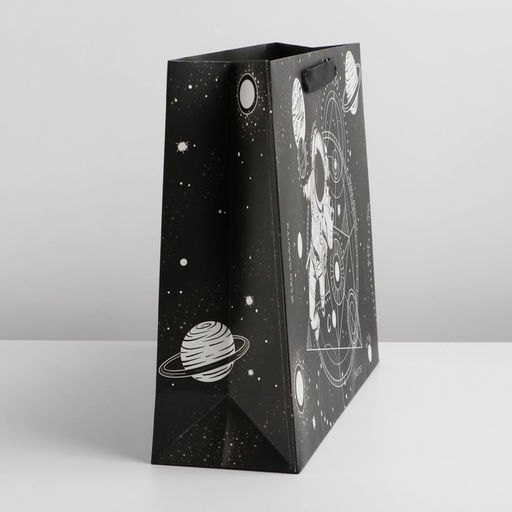 Пакет подарочный ламинированный, упаковка, «Galaxy», L 40×31×11.5 см
