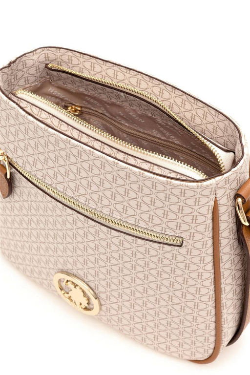 U. S. Polo Assn / Женская бежевая сумка через плечо - U.s. polo assn фото 7