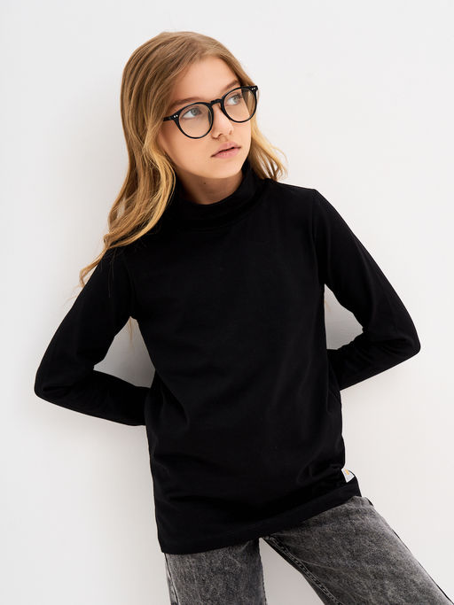 Черная водолазка для мальчика - Kogankids фото 24