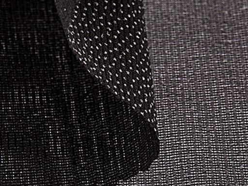 Дублерин G-26et эластичный тканый точечный для кожи черный 40 г/кв.м 5 150 см ш. 150 см