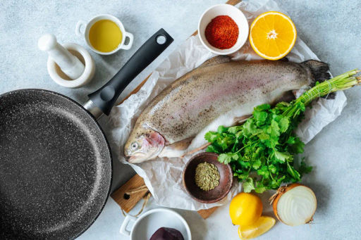 Сковорода Алтай Индукция Природные минералы, несъемная ручка, 28 см - Нева металл посуда фото 4