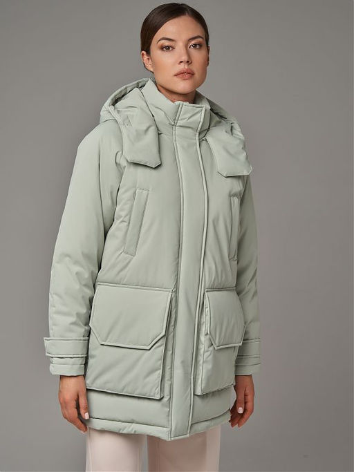 Пуховик женский 

АРТ. 81611z фисташковый/42 - Hoops фото 12