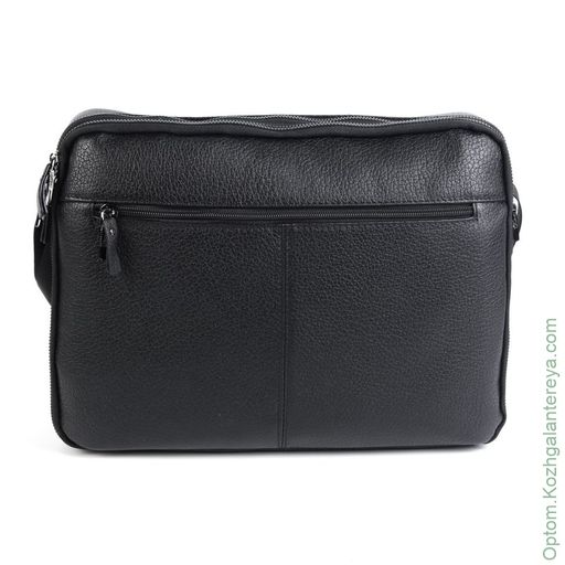 Мужская кожаная сумка 201850171 Блек - Dff фото 3