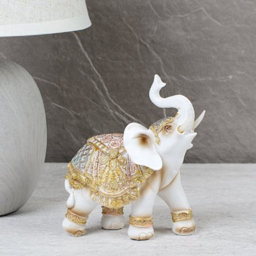 Статуэтка Слон 12,6х6х14 см / 202134-5 /уп 72/ - Галеонтрейд фото 2