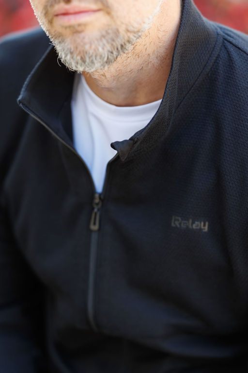 Спортивный костюм М-1853  Черный - Relay фото 4