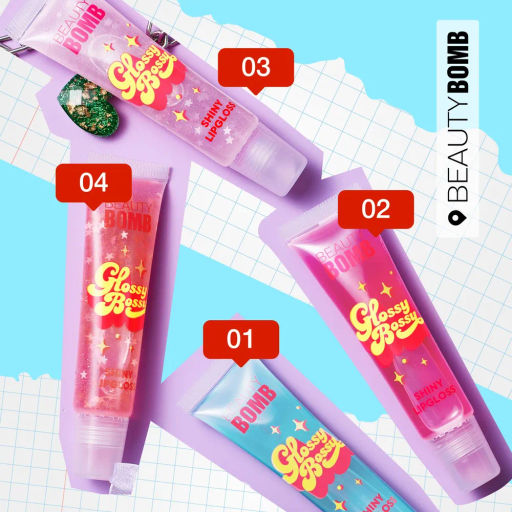 Beauty Bomb Блеск для губ Glossy Bossy тон 03  фото 10