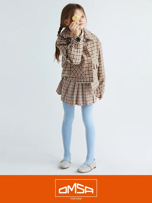 OMSA kids Collant 11С01-3 колготки дет. гладь - bianco  фото 15