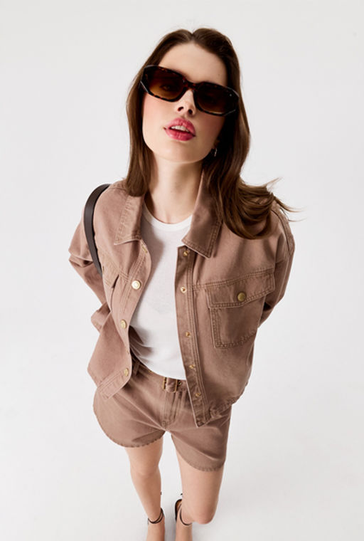 CONCEPT CLUB / Куртка джинсовая жен. Cramer светло-коричневый  фото 5