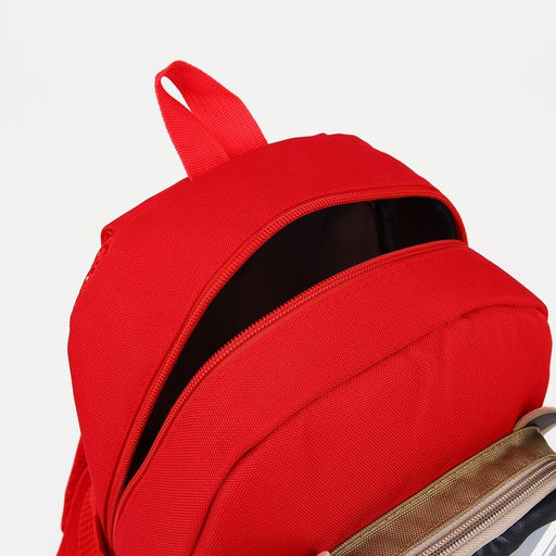 Рюкзак детский на молнии, цвет красный - Simaland фото 4