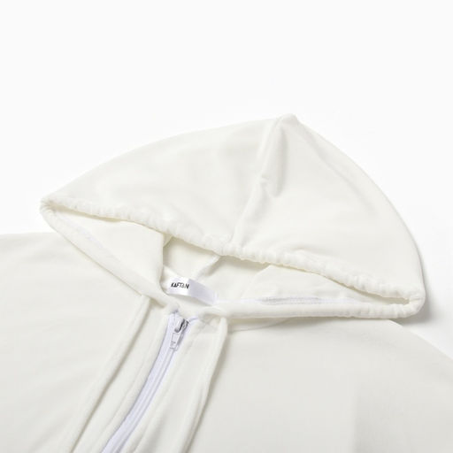 Костюм женский (толстовка, брюки) KAFTAN Plushy, размер 44-46, белый