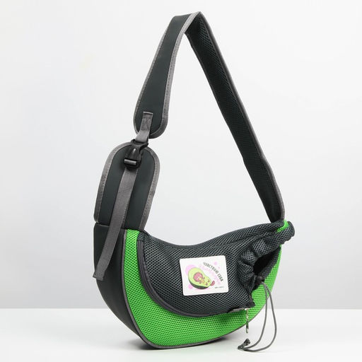 Слинг переноска для животных Авокадно 40х22х8 см - Пушистое счастье фото 2