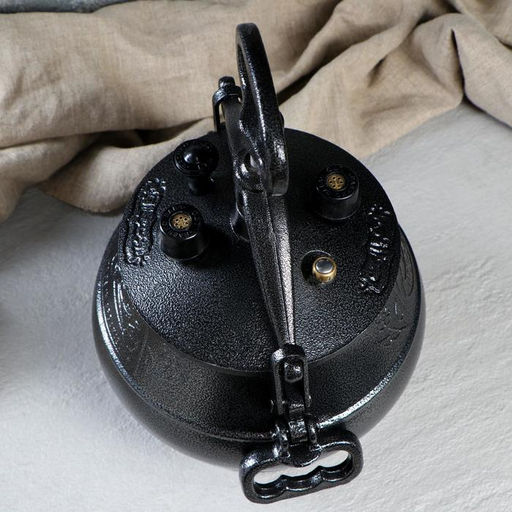 Афганский казан, 5 л, алюминий, чёрный