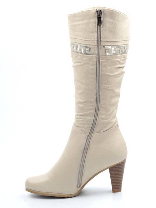 02-9536A Сапоги женские (натуральная кожа, натуральный мех (полностью)) - Фабричный китай фото 7