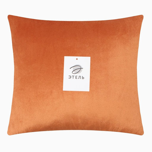 Подушка декоративная Этель цв. терракотовый, 30*30см, велюр  фото 9