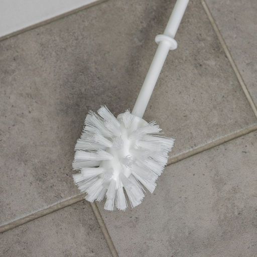 Ёршик для унитаза Aqua, 13×13×36 см, с подставкой, салатовый