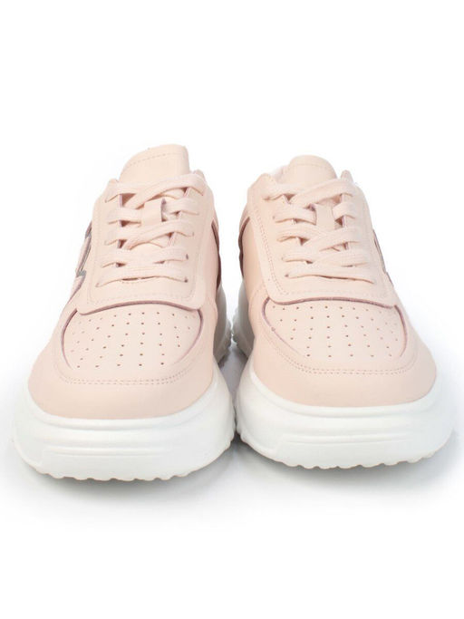 05-P11-2 LT. PINK Кроссовки женские (натуральная кожа) - Фабричный китай фото 8