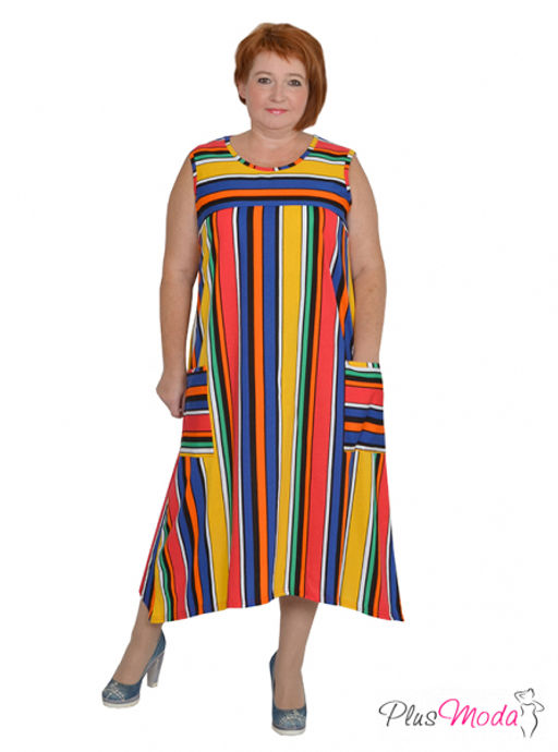 Платье Модель №1043 размеры 44-84 - Plusmoda фото 7