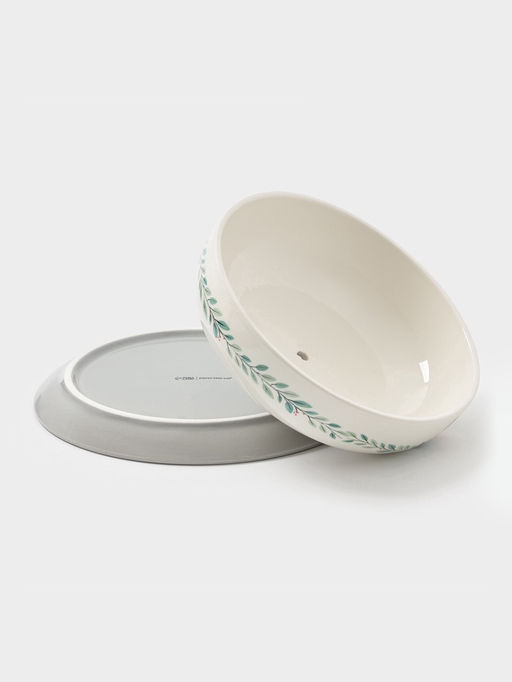 УЦЕНКА Блинница "Домашние гномики" 23,5x23,5х9,7 см