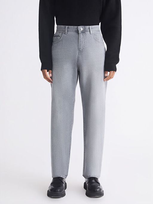 Baggy Fit Erkek Jean Pantolon