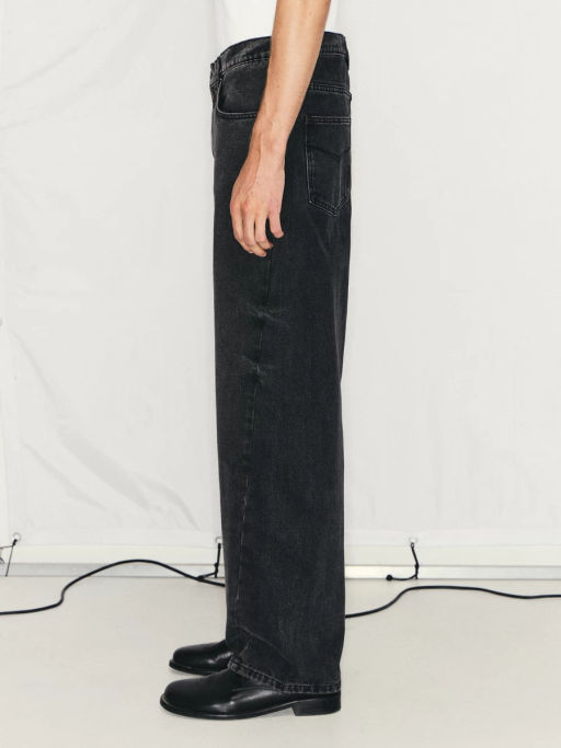 Джинсы baggy fit с переведенными швами / Zarina  фото 4