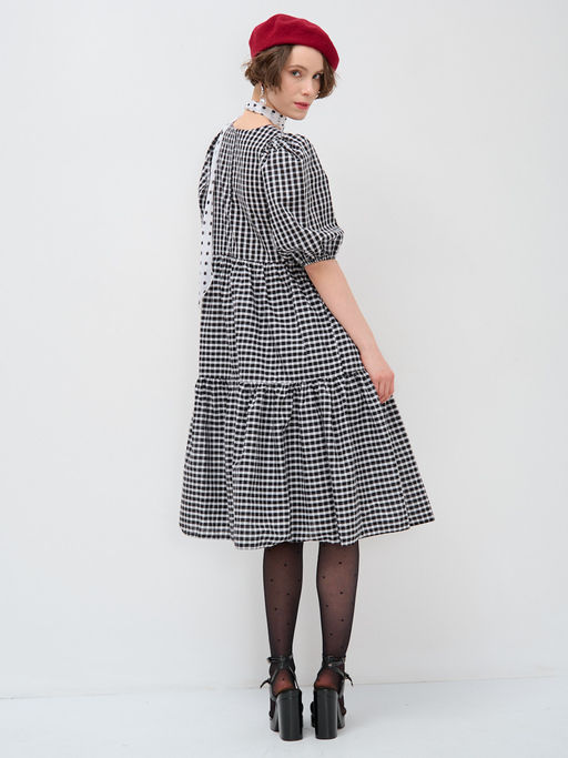 Платье с рукавами-буфами OD-789-3 - Tantino фото 9