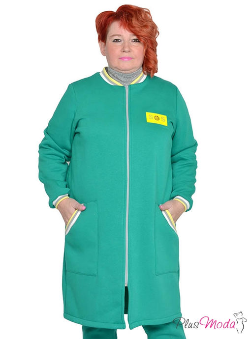 Толстовка Модель №1871 размеры 44-84 - Plusmoda фото 3