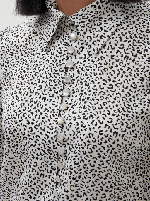 Блузка с принтом - Tantino фото 10