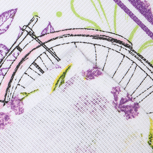 Набор полотенец кух. Доляна Лаванда 35х60 см - 2шт, 100% хл  фото 4