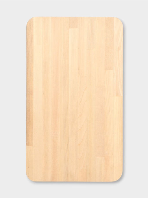 Доска разделочная «Профи», 50×30×2.8 см, дерево берёза, бежевая