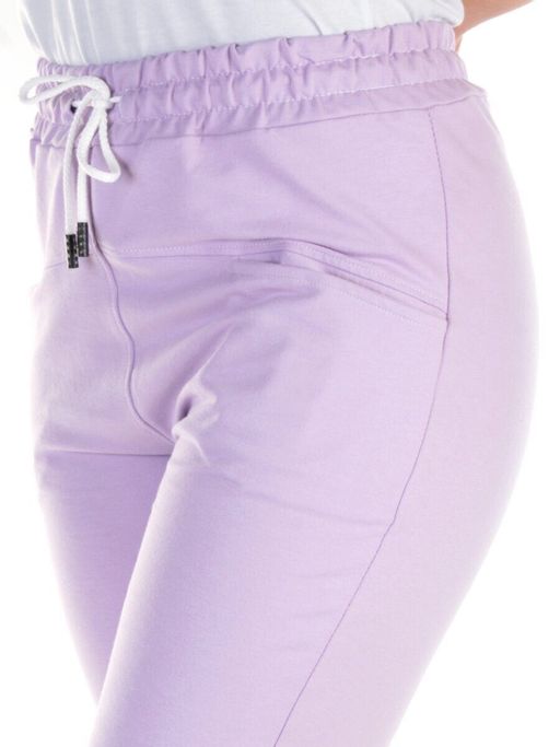 QB-84 Брюки спортивные женские (95% хлопок, 5% стрейч) P&S - Фабричный китай фото 4
