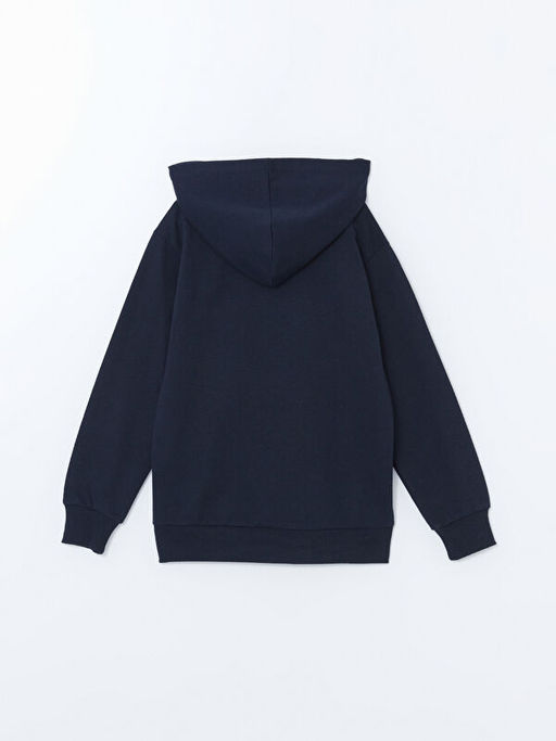 Kap??onlu Erkek ?ocuk Fermuarl? Sweatshirt - Waikiki фото 3