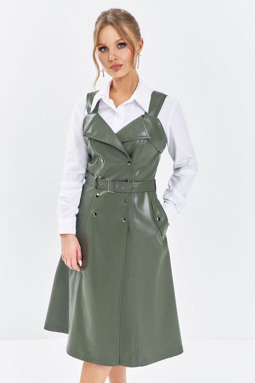 Сарафан Euro Moda 649 хаки