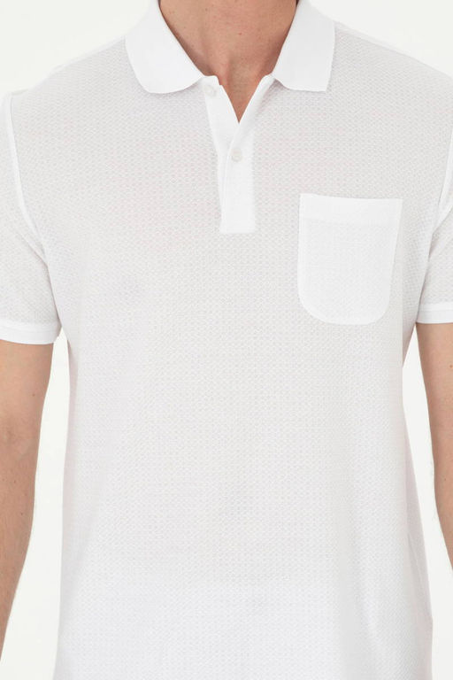 U. S. Polo Assn / Мужская белая футболка - U.s. polo assn фото 6